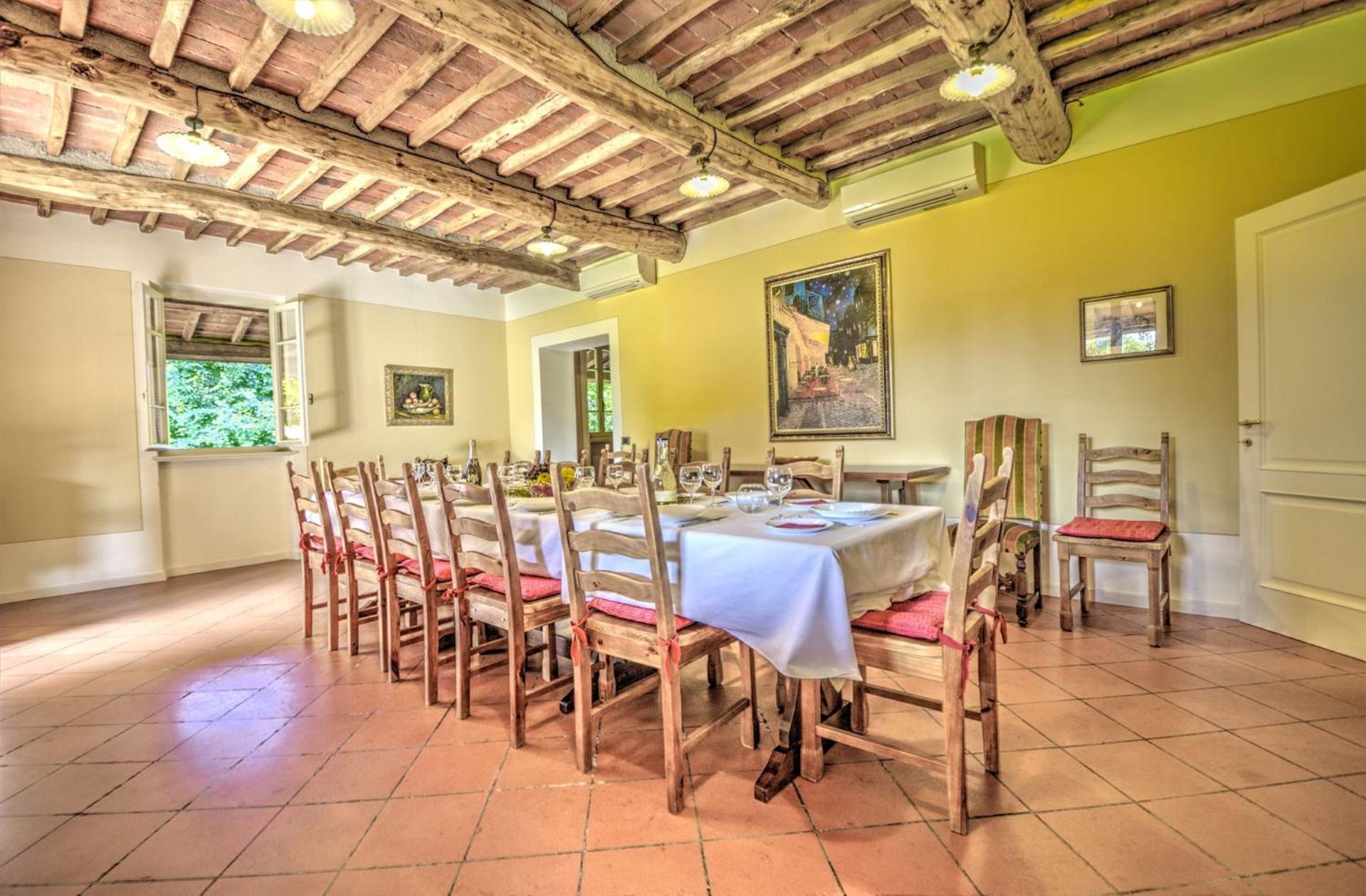 Lucca Cycling Holidays Il Tiglio Rooms SantʼAndrea di Compito エクステリア 写真